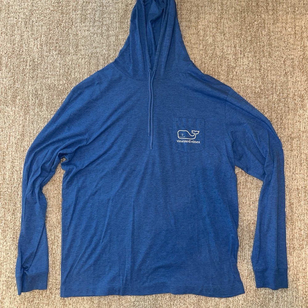 Vineyard Vines Navy Pullover Hoodie